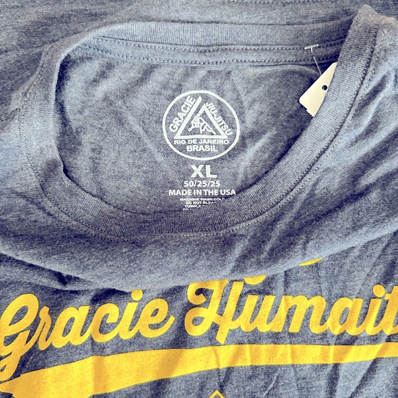 NEW Gracie Humaita Size L t-shirt - Picture 4 of 5